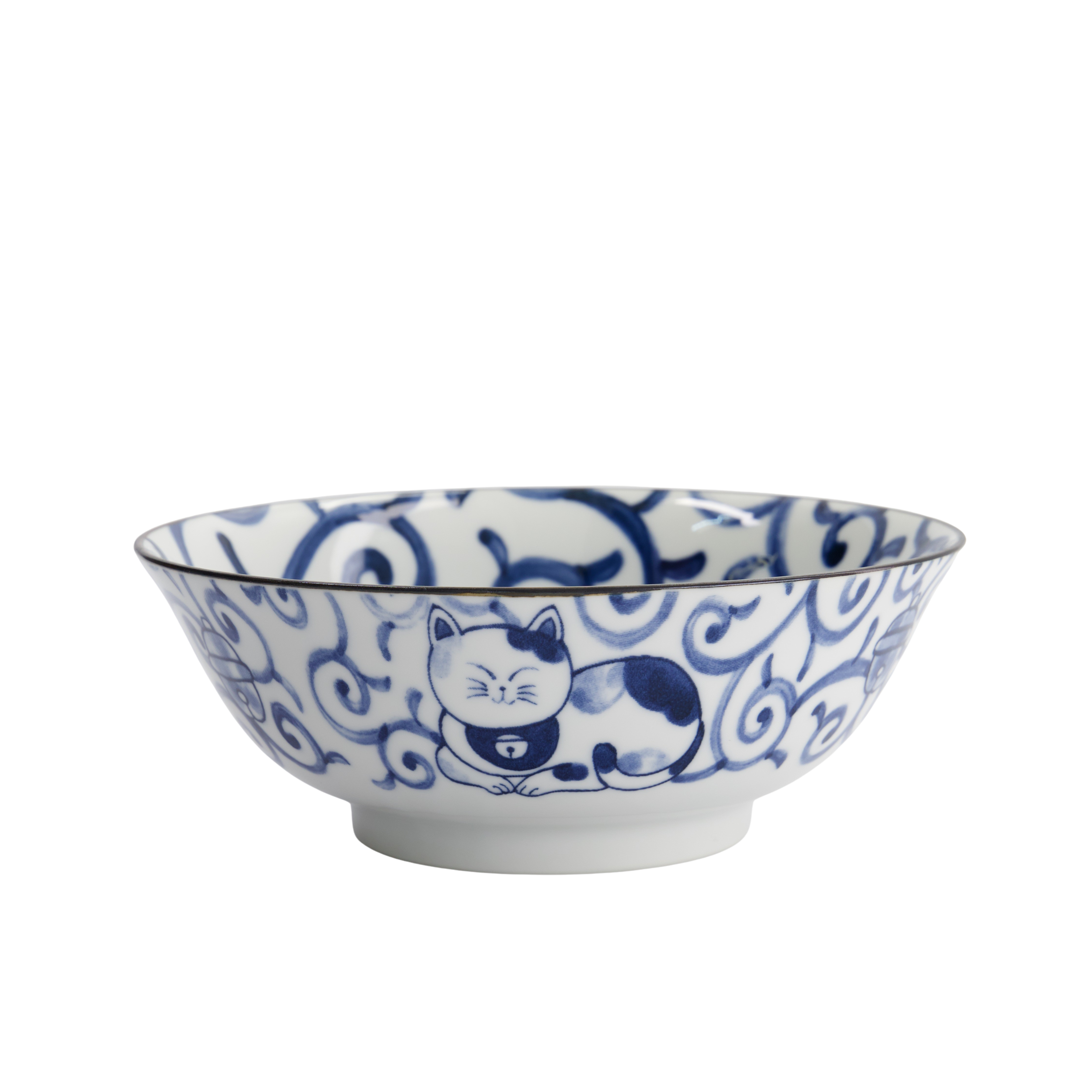 Cat Neko Kawaii ramenskål - Ø19,7 cm